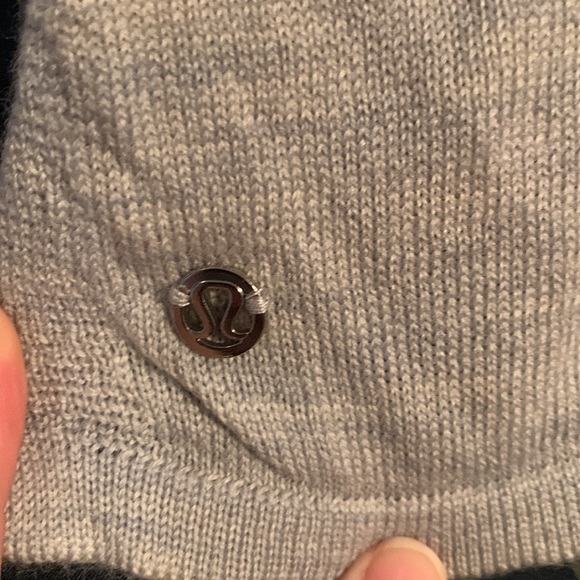 EUC Lululemon Blissful Zen Sweater Heathered Starlight (Blue/Grey)-size M (8/10) - Picture 15 of 16